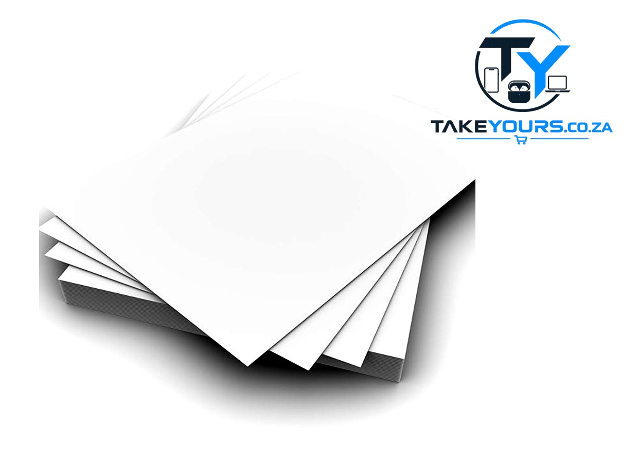 350gsm Glossy Cardstock for Laser Printers – 50 in a Pack