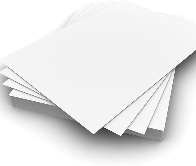 350gsm Glossy Cardstock for Laser Printers – 50 in a Pack - Image 2