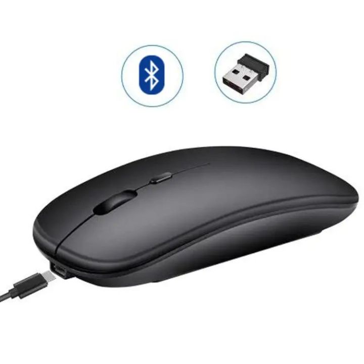 2.4GHz Wireless + Bluetooth Mouse