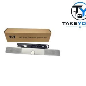 HP Silver Flat Panel Speaker Bar Monitor Soundbar